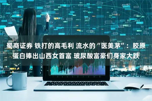 蜀商证券 铁打的高毛利 流水的“医美茅”：胶原蛋白捧出山西女首富 玻尿酸富豪们身家大跌